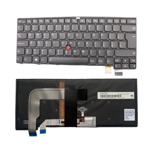斯洛伐克SK背光键盘适用联想T460s 01YR112 01YT166 00PA476
