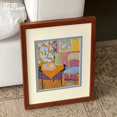 闲适木吉彩色艺术设计装饰画