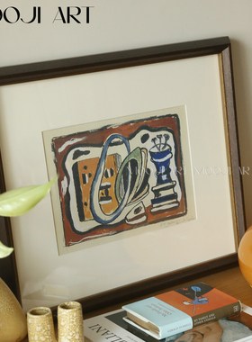 木吉艺术客厅中古是首创装饰画