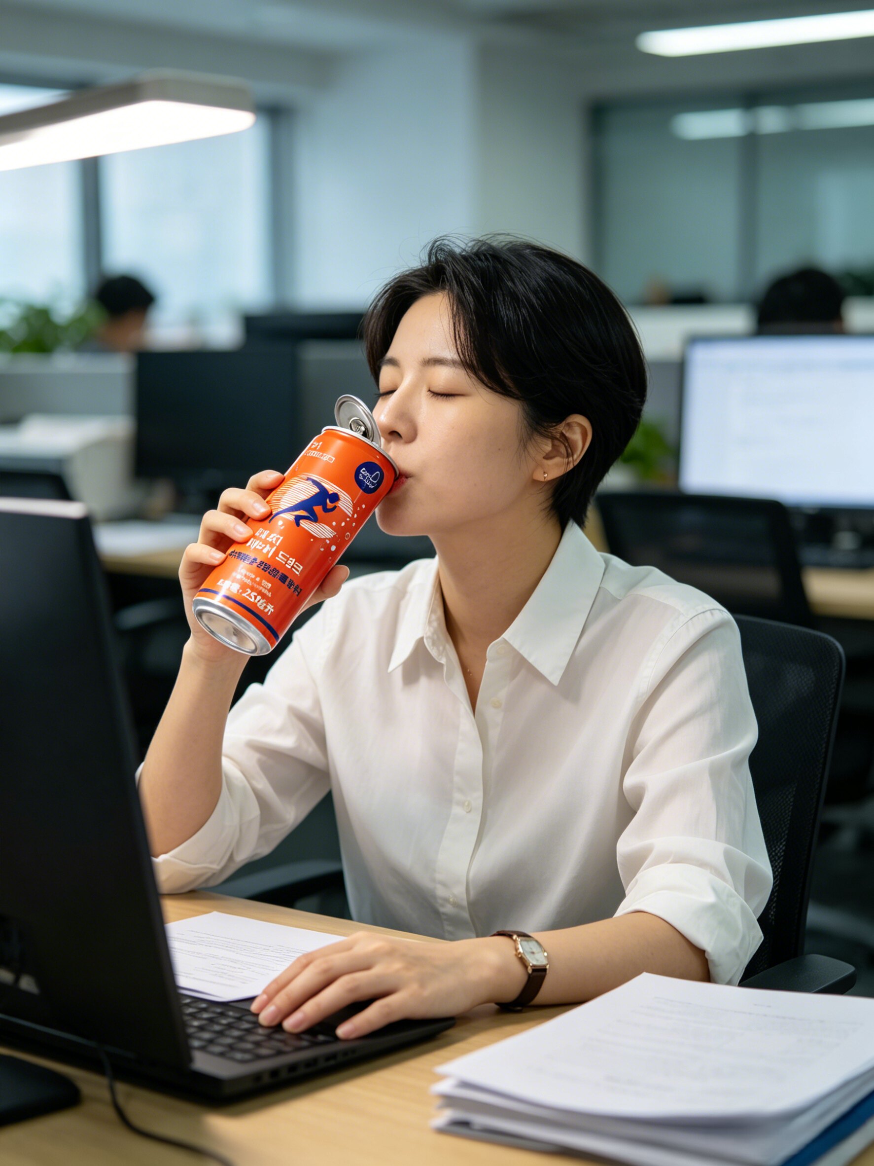 Korean imported zero-sugar taurine multi-dimensional energy drink: Daily fatigue and drowsiness, quick to stay up late and exercise, quickly restore blood thumbnail 3