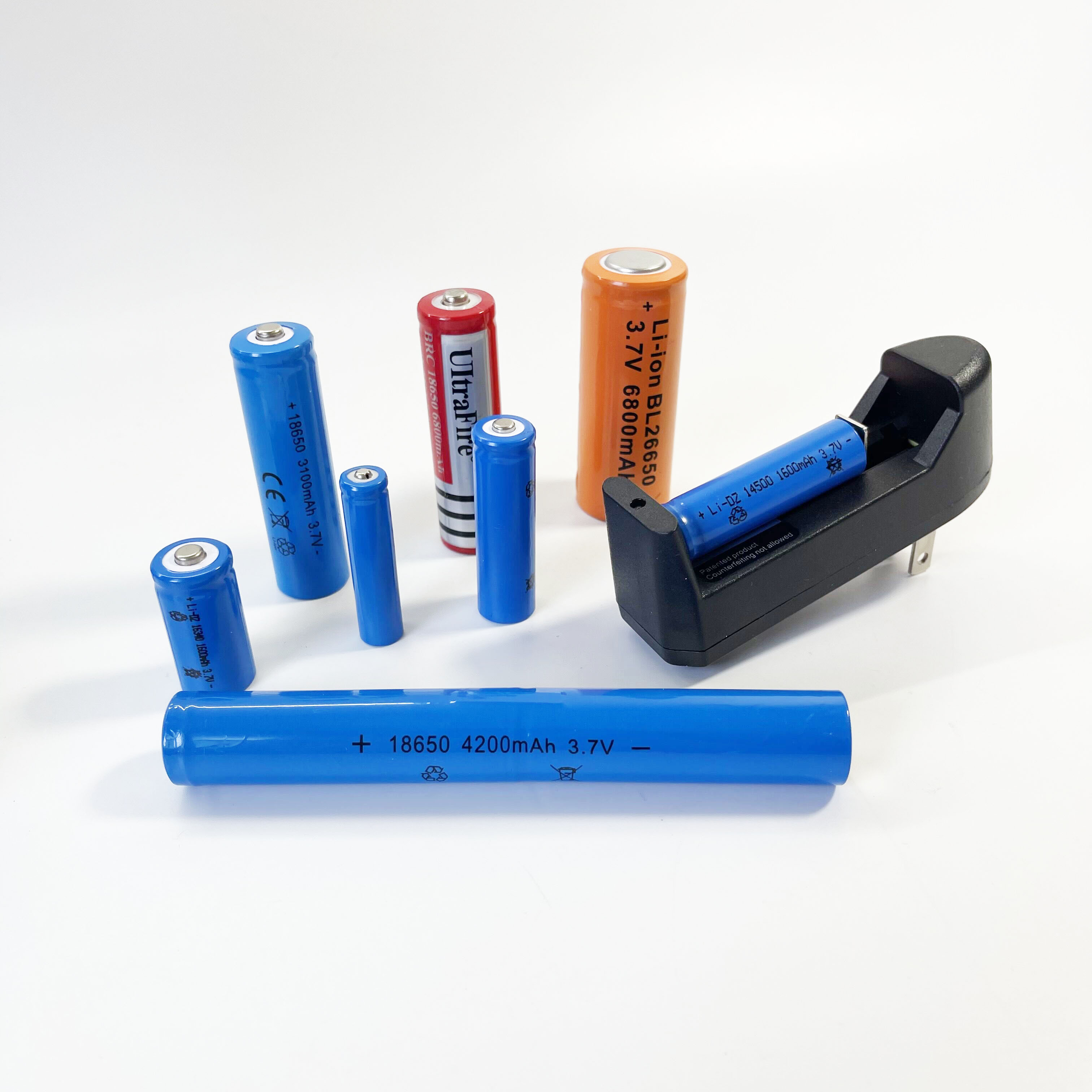 强光aaa普通7号充电锂电池