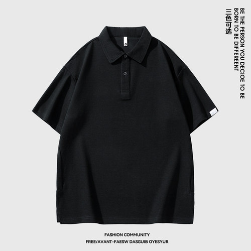 MYES牧野森夏季短袖翻领Polo衫