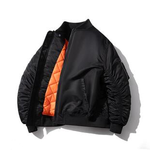 MYES牧野森美式 潮牌MA1飞行员夹克外套男棉服秋冬百搭休闲棒球服