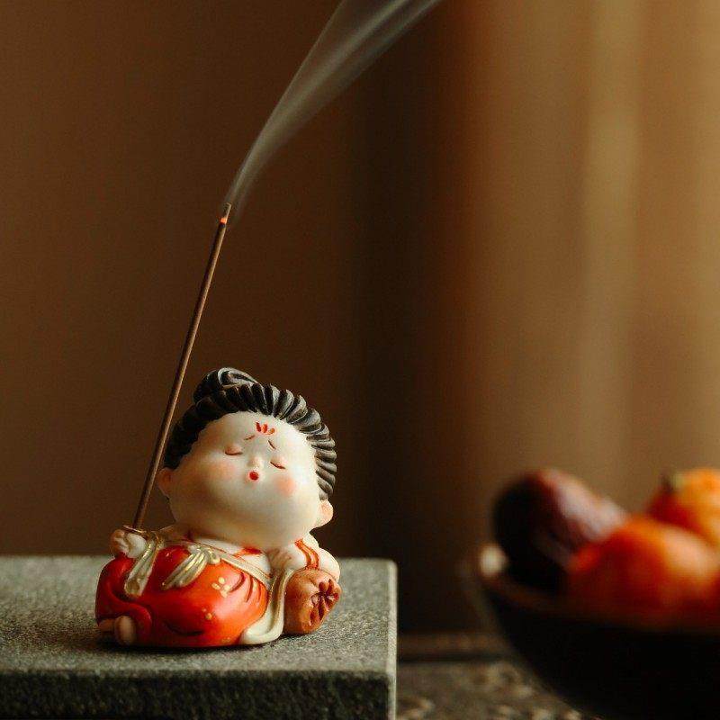 鹿角彩绘唐美人香插线香炉卧香炉创意香炉摆件檀香炉线香香炉,饰品/流行首饰/时尚饰品新,小众木作,淘宝优惠券,粉丝福利购,淘宝优惠卷