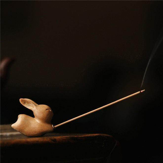 老山檀香玉兔香插家用禅意卧香炉沉香檀香熏藏香香插茶道摆件,饰品/流行首饰/时尚饰品新,小众木作,淘宝优惠券,粉丝福利购,淘宝优惠卷