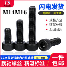 圆柱头鹏驰12.9级高强度内六角螺丝/螺栓 M14M16*25/30/35—200