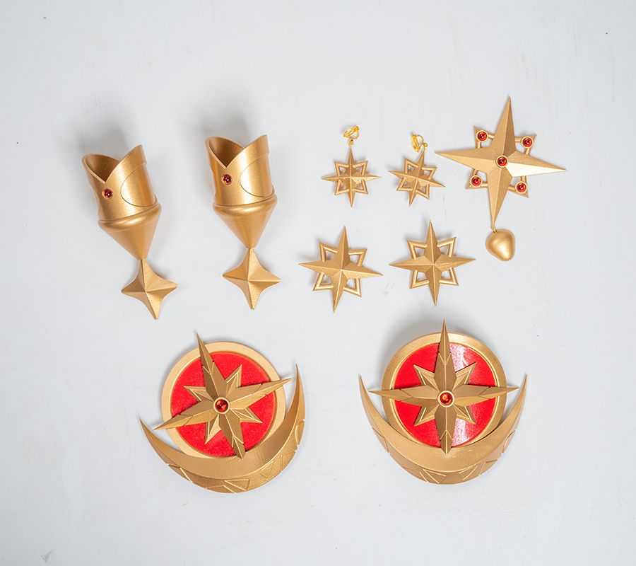 莫娜COS道具假发配饰服装