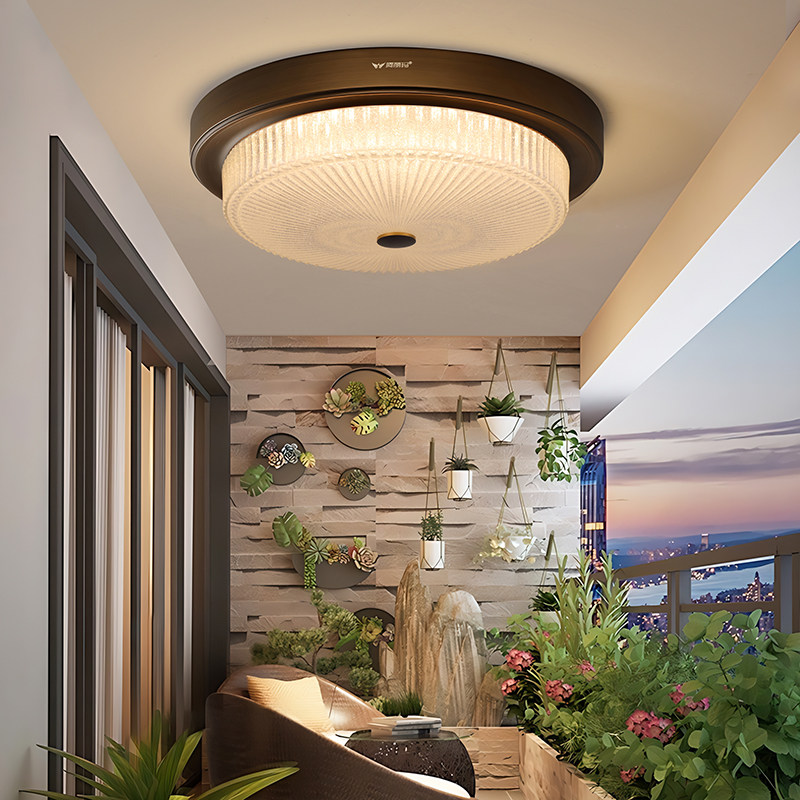 新中式吸顶灯阳光房玻璃门口美式卧室阳台灯户外大门感应别墅室外,家装灯饰光源,厨卫/阳台/玄关/过道吸顶灯,淘宝优惠券,粉丝福利购,淘宝优惠卷