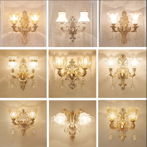 欧式客厅卧室房间床头灯