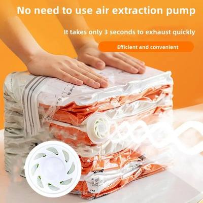 New Patented Vacuum Bags Large Plastic Storage Bags for Stor