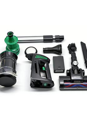 VacTidy Blitz V8无线吸尘器 电动滚刷吸头 用于地毯和硬地板清洁