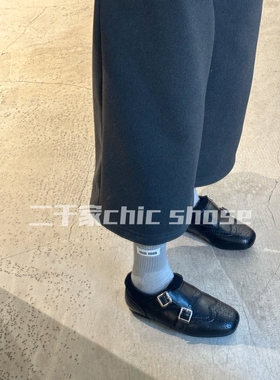 二千家 25s冬新韩系真皮雕花布洛克鞋女平底单鞋英伦风小皮鞋复古