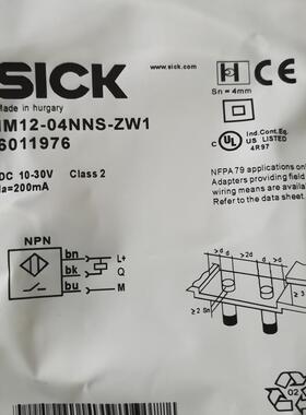 IM12-02BPS-ZW1 04NNS-ZW1 04BPS-ZC1电感式M12接近开关三线常开