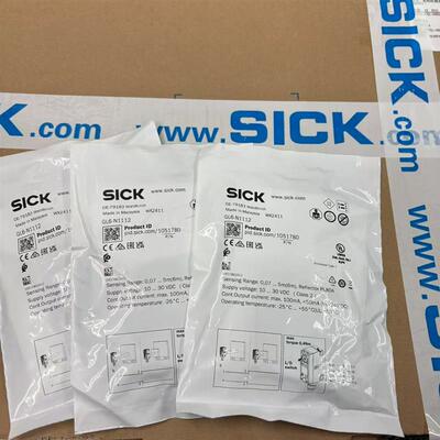 西克SICK镜反射光电传感器GL6-N1112订货号1051780光电开关施克