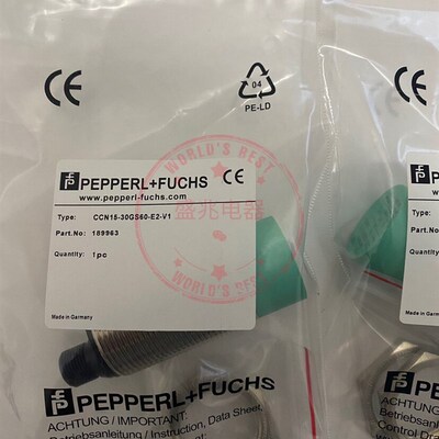 PEPPERL+FUCHS 倍加福德国 电容式传感器 CCN15-30GS60-E2-V1