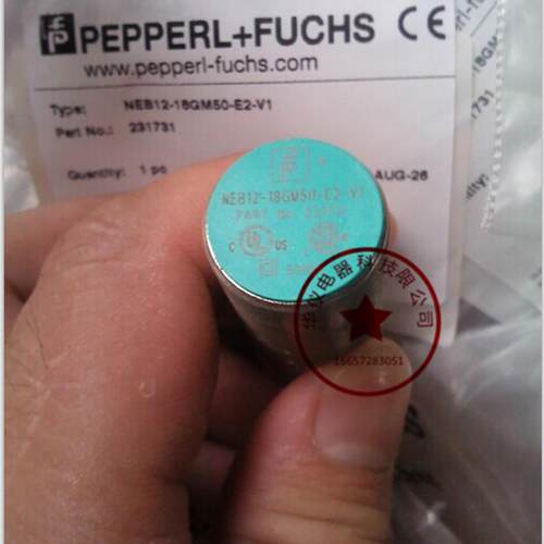 现货全新插件式接近开关NEB12-18GM50-E2-V1感应式传感器质保二年