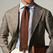 黑色平头针织领带6公分窄版 学生咖色墨绿 休闲学院风上班青年男士