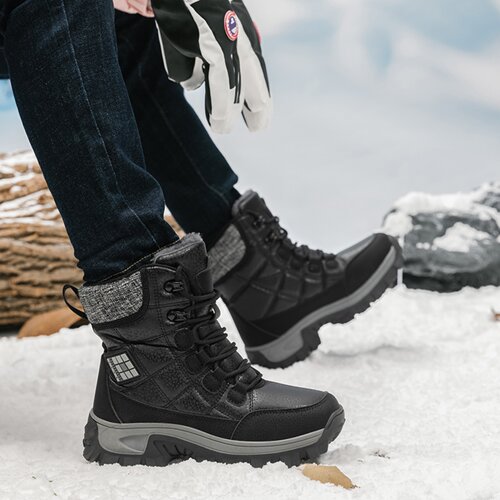 RONTA加绒保暖防水防滑雪地靴