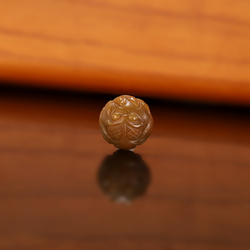 天然盐源玛瑙散珠金鱼珠 13mm 930号 单颗精品配珠 一物一图