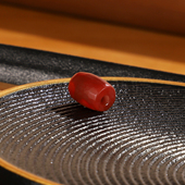 原矿天然川料瓦西南红散珠桶珠直径8.2x10.8mm哑光CC30无相珠配珠