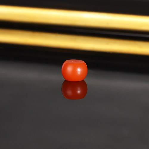 天然保山南红隔珠7.1x5mm BG5毕业级南红隔片散珠配珠 一物一图