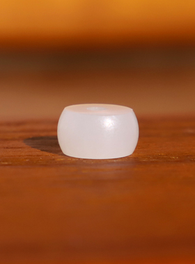新疆和田白玉散珠Y01隔珠哑光