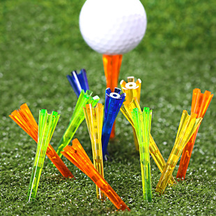 Tee球座高尔夫塑料球钉球托 出口5爪高尔夫球钉Golf 配件用品10只