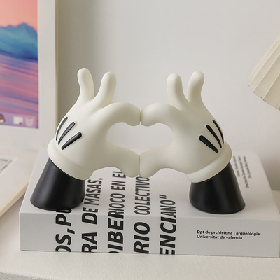 米奇比心手摆件爱心米老鼠周边