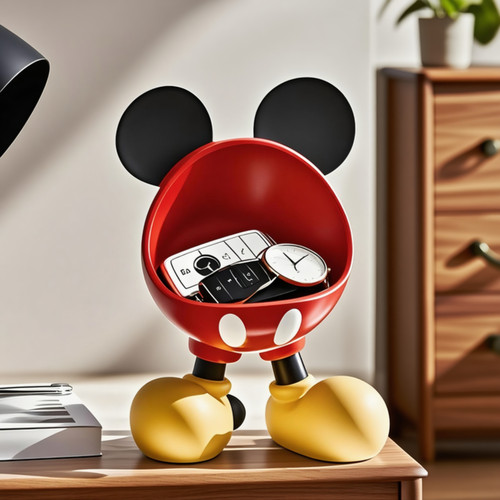 米奇入户玄关放钥匙收纳摆件