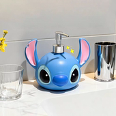 卡通可爱史迪仔分装 瓶创意卫生间洗手液沐浴露洗发水按压空瓶子