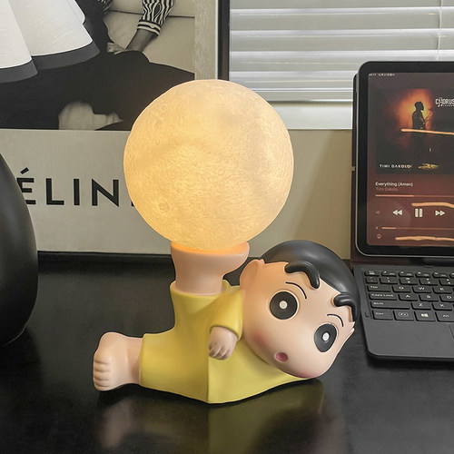 卡通蜡笔小新小夜灯儿童床头灯