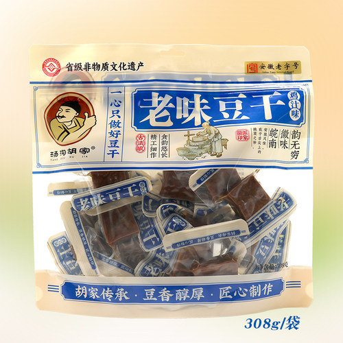 26年7月产308g鸡汁味老味豆干