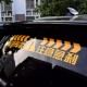 保持车距注意急刹 后档贴纸1309 追尾警示提醒驾驶员车贴花