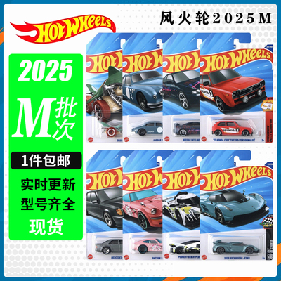 风火轮小跑车合金限量2025NmG法拉利布加迪绝版稀有珍藏hotwheels