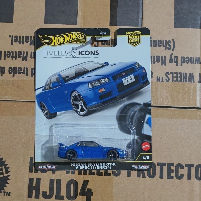 风火轮小跑车汽车文化永恒经典尼桑r34