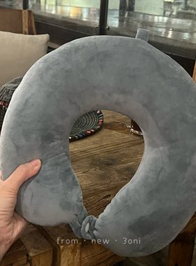 高铁飞机护颈u型枕头羽绒棉