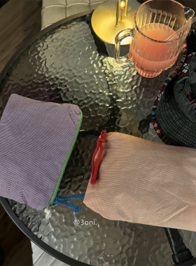 有一说一！经典格嘎嘎好日系便携化妆包旅游便携洗漱包杂物收纳袋