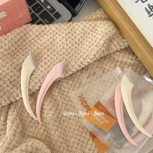 象牙白 蜜桃粉修刮眉刀便携不锈钢防护剃眉 新款 质感修眉刀2支装