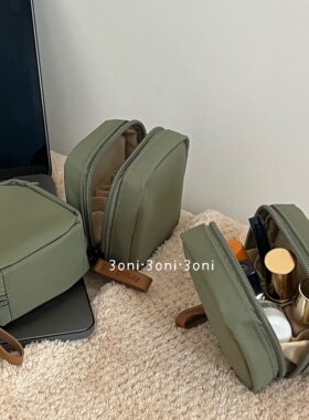 迷你小方包！走量！口红粉饼精油小样收纳包军绿色杂物化妆小号包
