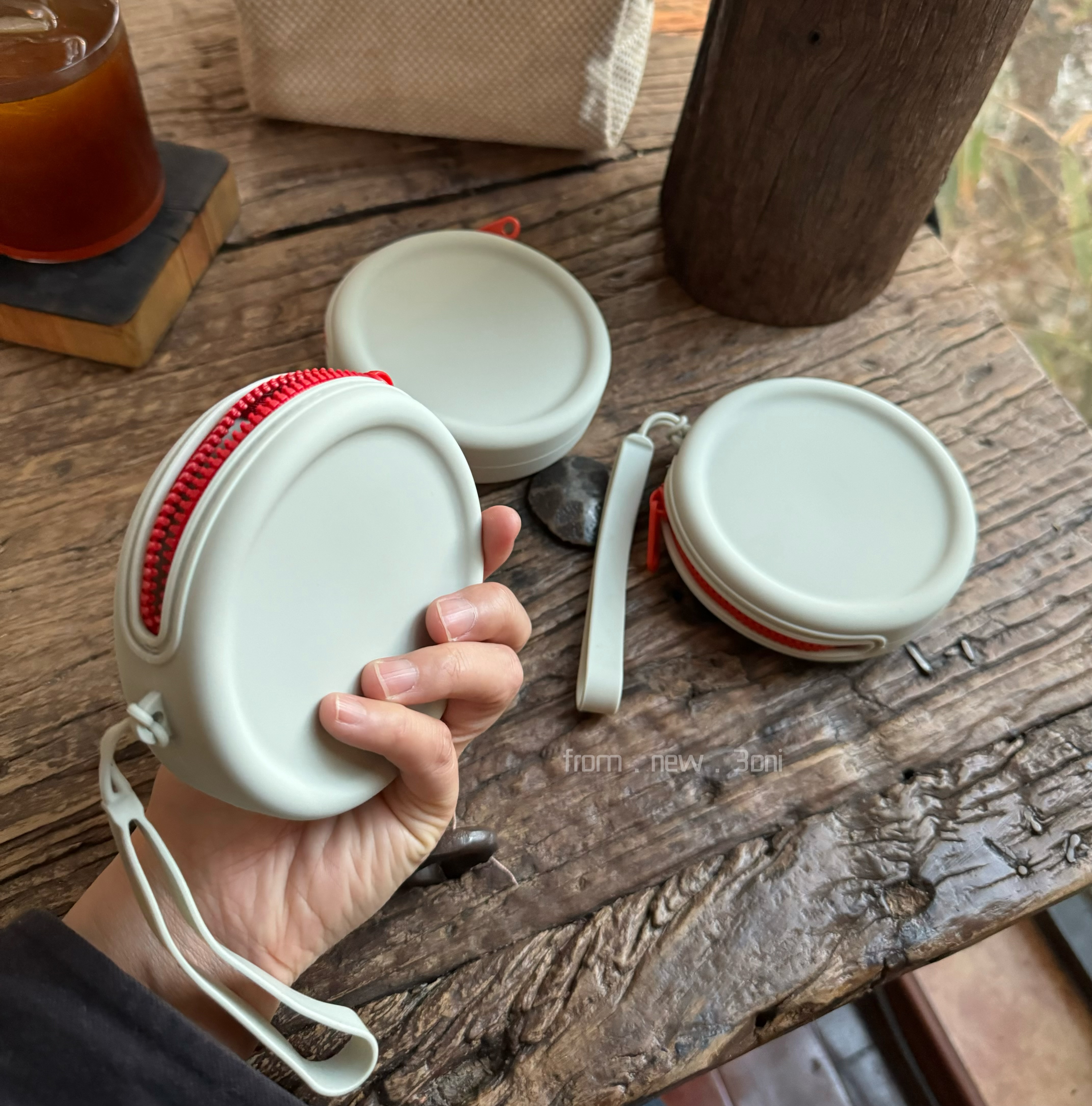 圆嘟嘟硅胶零钱包可爱