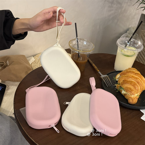 特别款，日系硅胶椭圆收纳包驾驶证身份证零钱口红多功能迷你包