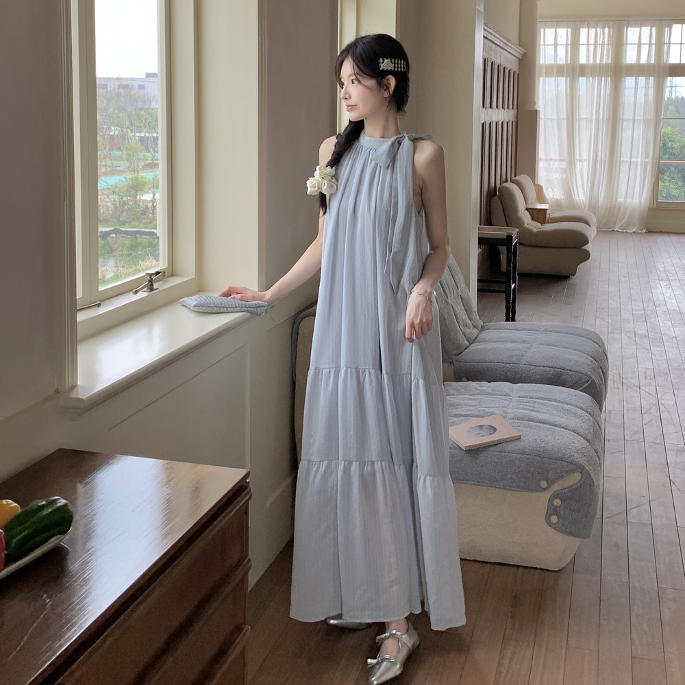 大货已出2026夏季新款挂脖吊带连衣裙-8028-P125-K188,商品下架区,浙宝005