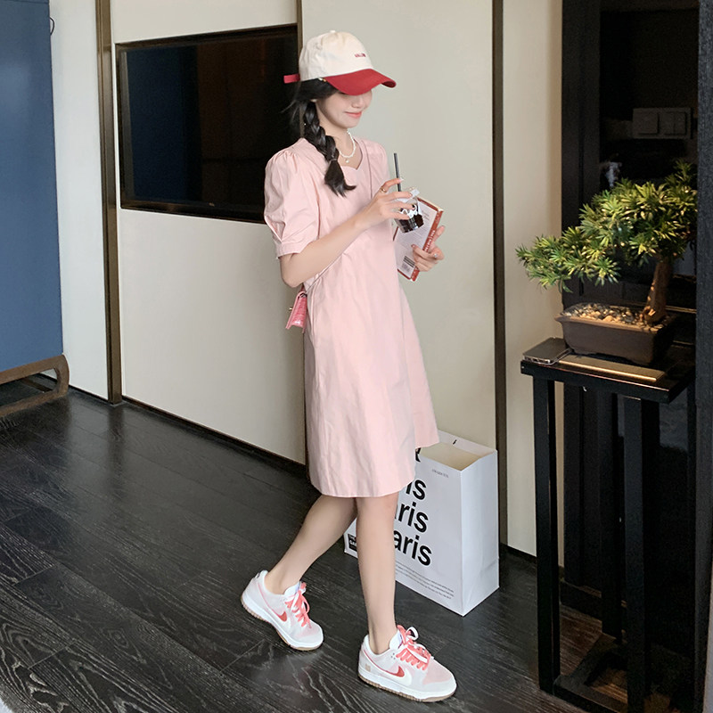 夏季新品【大货出】纯色修身连衣裙-8817-P95--K138，女装连衣裙，浙宝005