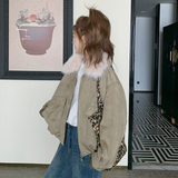 【新款现货】麂皮绒短款羽绒服毛领90白鸭绒005-6112-P285-K428，女装羽绒服，浙宝005