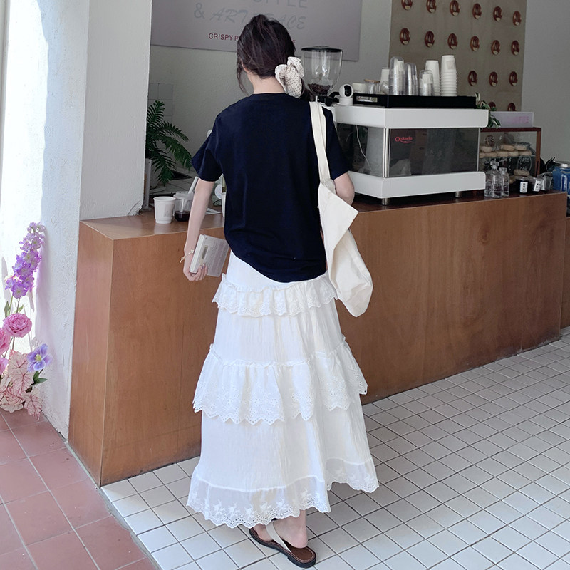 2025夏季新款T恤半身裙套装005-663-P145-K218,女装套装/套裙,浙宝005