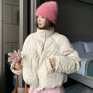 【现货 】2026冬季新品小碎花短款羽绒服005- 9981-P215-K318图片