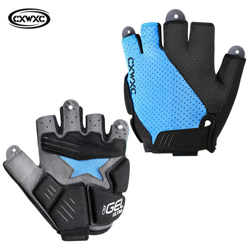CXWXC加厚硅胶减震骑行手套透气