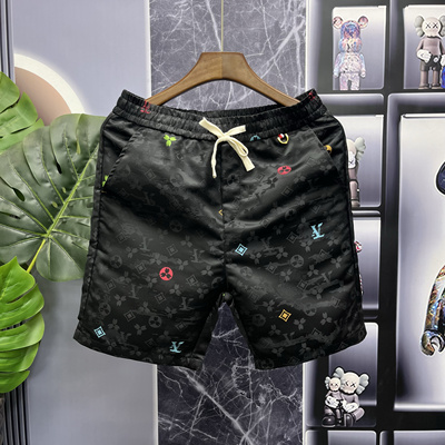 精神小伙男士短裤2025夏季新款五分裤青年时尚薄款外穿沙滩裤男裤