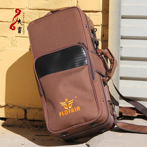 乐器配件帆布海绵中音小号乐器盒子背包手提箱子FTR-01包邮双肩背