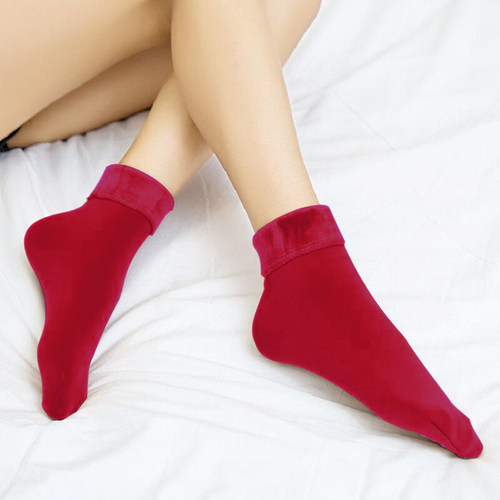 优质加绒加厚保暖袜子